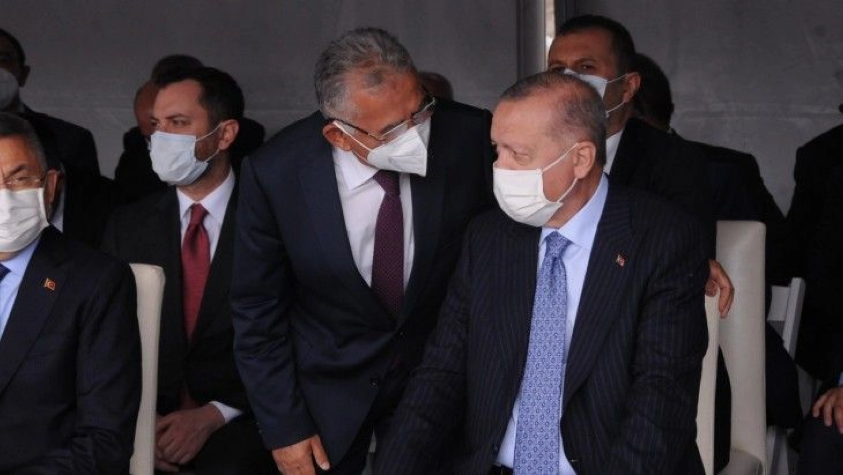 Büyükkılıç, Kırşehir'de Cumhurbaşkanı Erdoğan ile görüştü