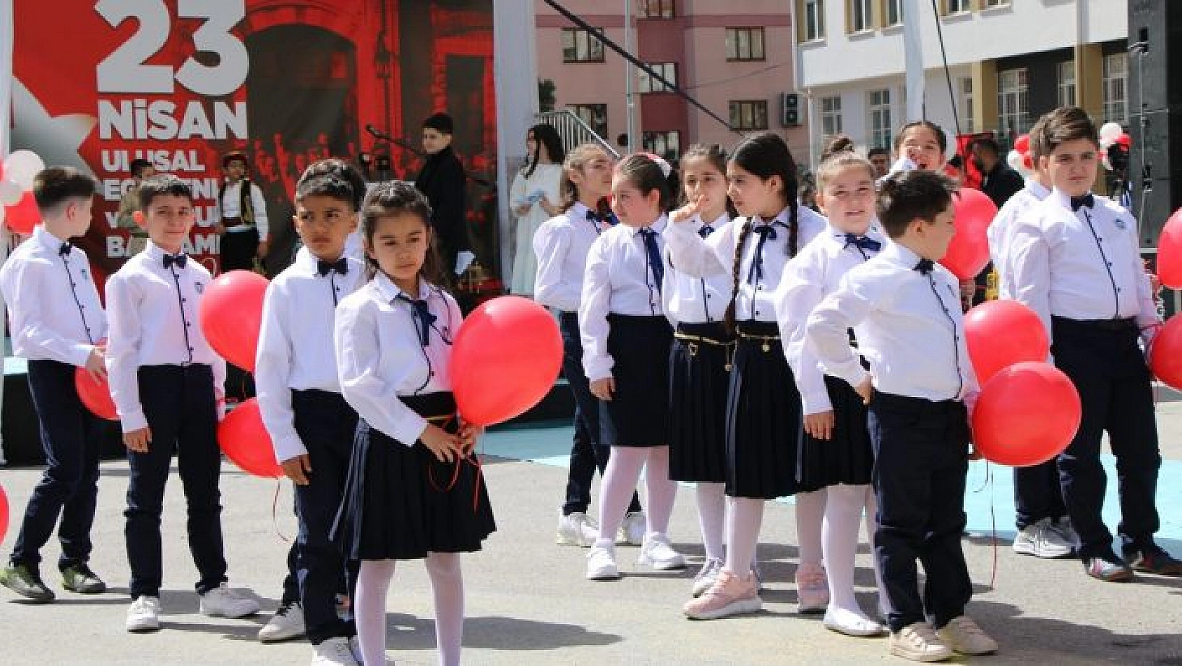 Kayseri'de 23 Nisan coşkusu yaşandı