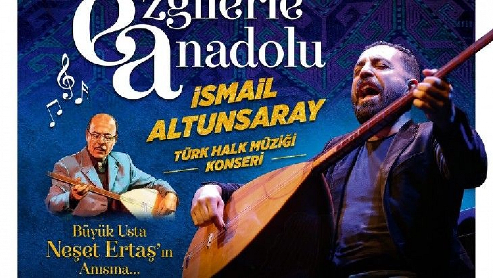 Talas'ta İsmail Altunsaray konseri