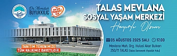 Talas Meclana sosyal yaşam merkezi