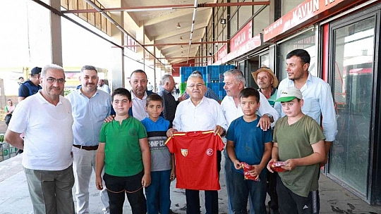 Büyükkılıç: Esnaf dostu bir belediyeyiz