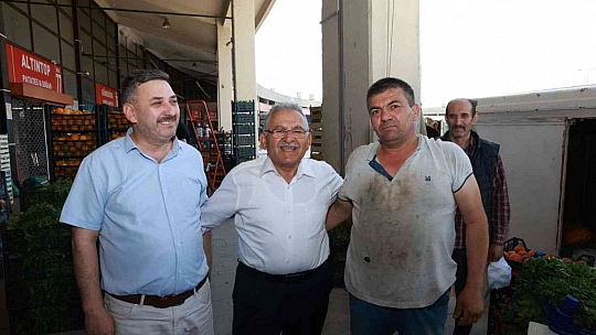 Büyükkılıç: Esnaf dostu bir belediyeyiz