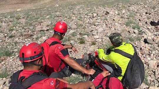 Dağcı Erciyes tırmanışında düşerek yaralandı