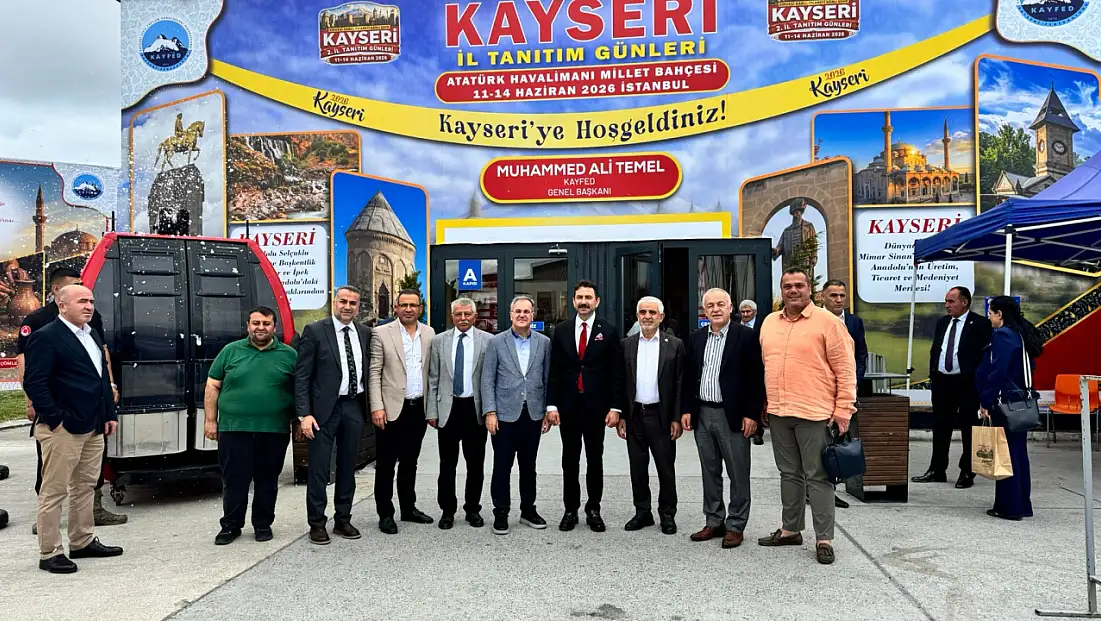 ​2. Kayseri Tanıtım Günleri'ne protokol ziyareti