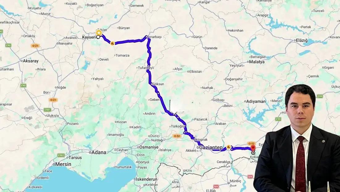 98 bin nüfuslu ilçeyi yönetiyor! Kayserili Kaymakam dikkat çekti