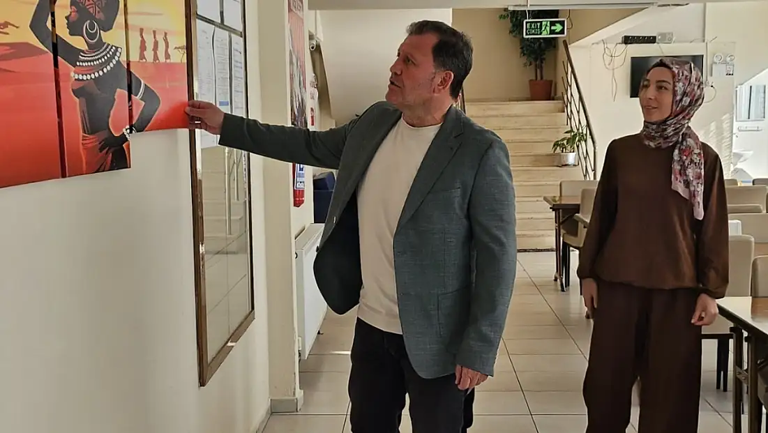 Develi’deki öğrenci yurdunda dikkat çeken inceleme