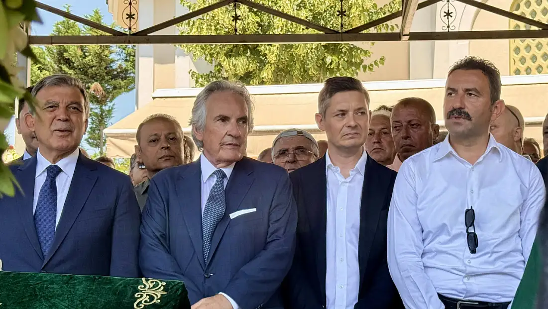 Abdullah Gül, Kayserili ünlü iş adamını son yolculuğuna uğurladı