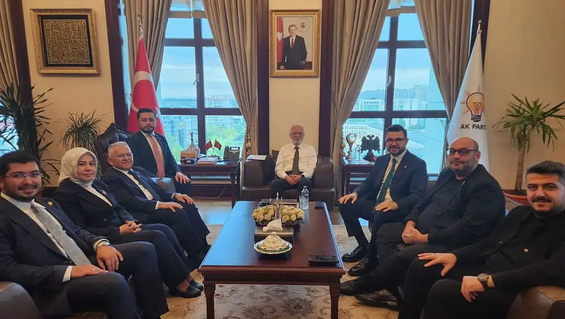 AK Parti Kayseri tam kadro Ankara’da! Masada hangi başlıklar vardı?