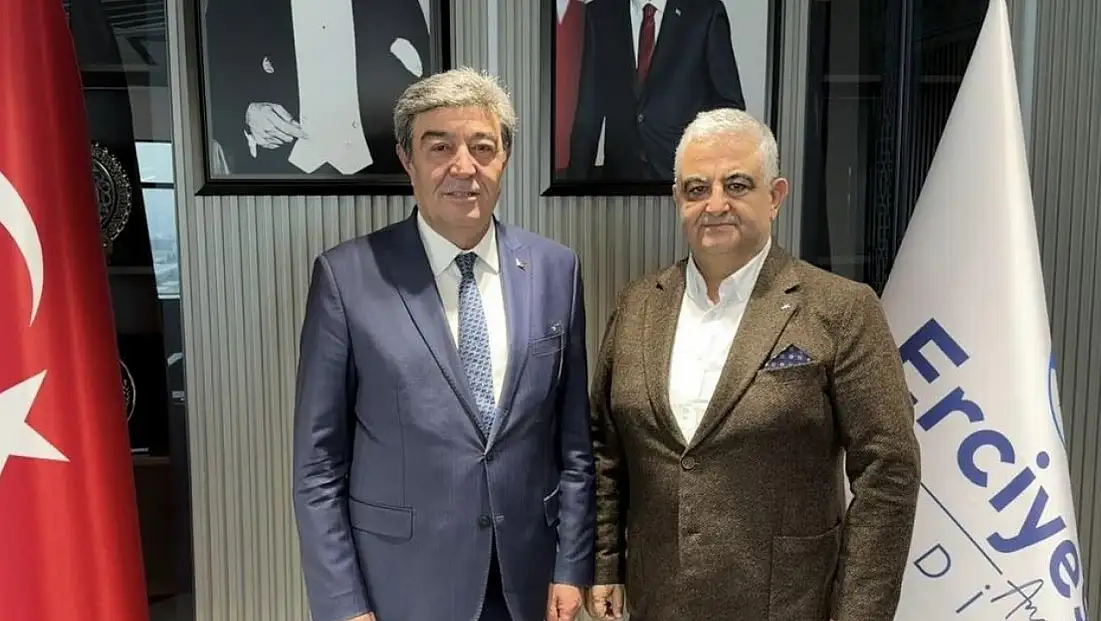 AK Partili isimden Erciyes Anadolu Holding CEO'suna dikkat çeken ziyaret! Neler konuşuldu?
