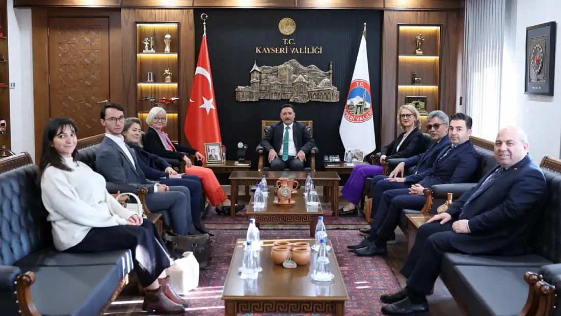 Alman Büyükelçi'den Kayseri'ye ziyaret