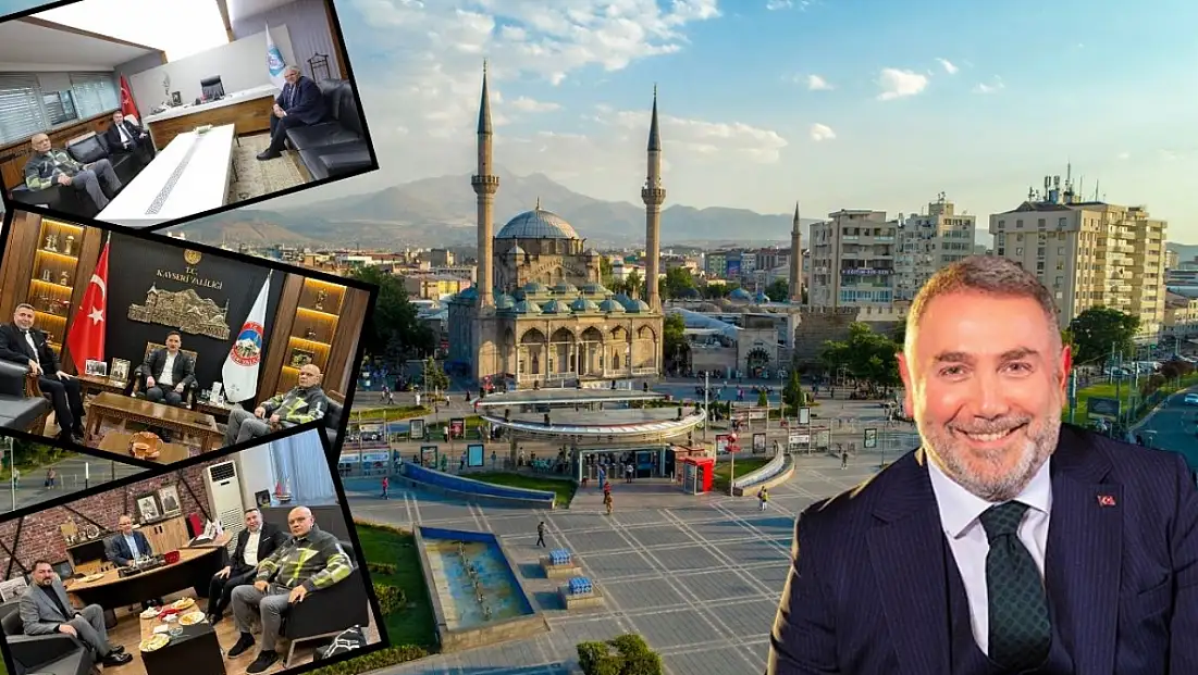 Alpaslan Baki Ertekin yeni ortağıyla Kayseri’yi geziyor! Bakın kimlere gitti?