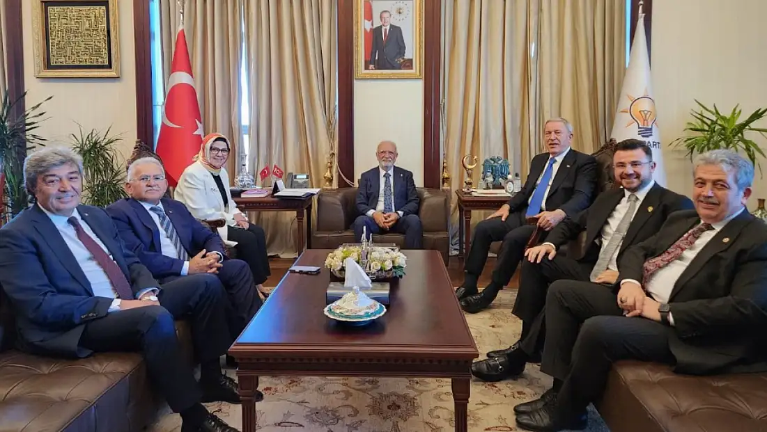Ankara’da Kayseri diplomasisi! Başkan Büyükkılıç Bakanlarla görüştü