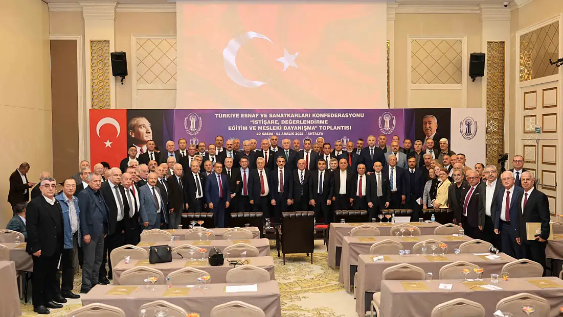 Antalya’da toplandılar! Kayseri’den bakın kimler gitti?