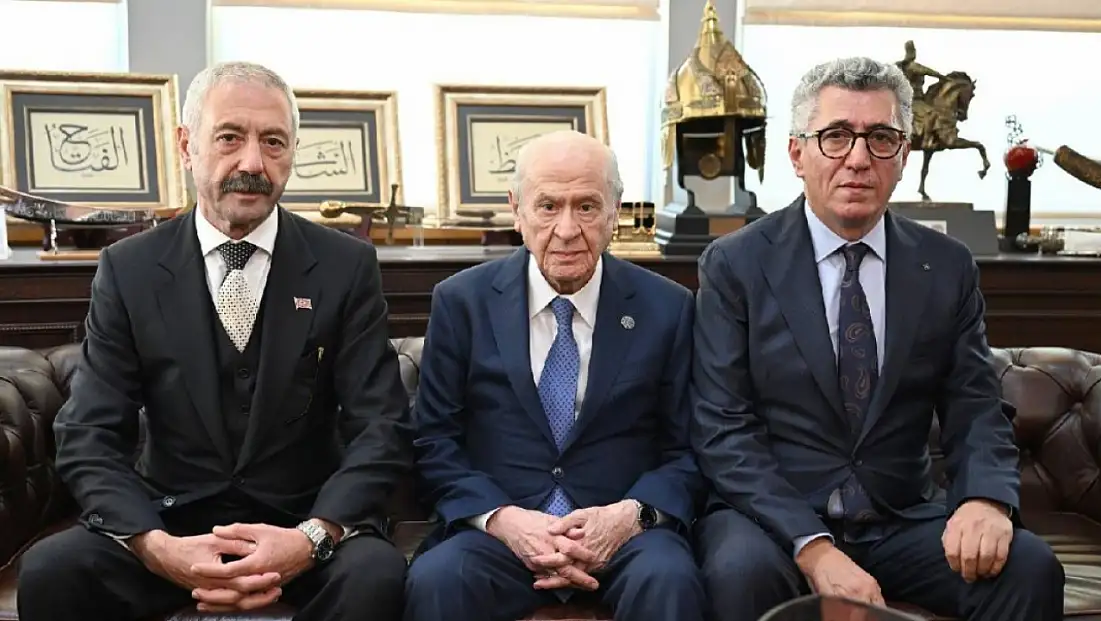 Bahçeli’nin makamında tarihi buluşma! Sarallar ve Şahinler bir araya geldi