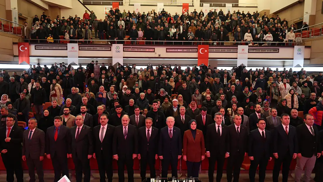 Bakan Kurum'dan Kayseri açıklaması! Gözler kura çekilişine çevrildi