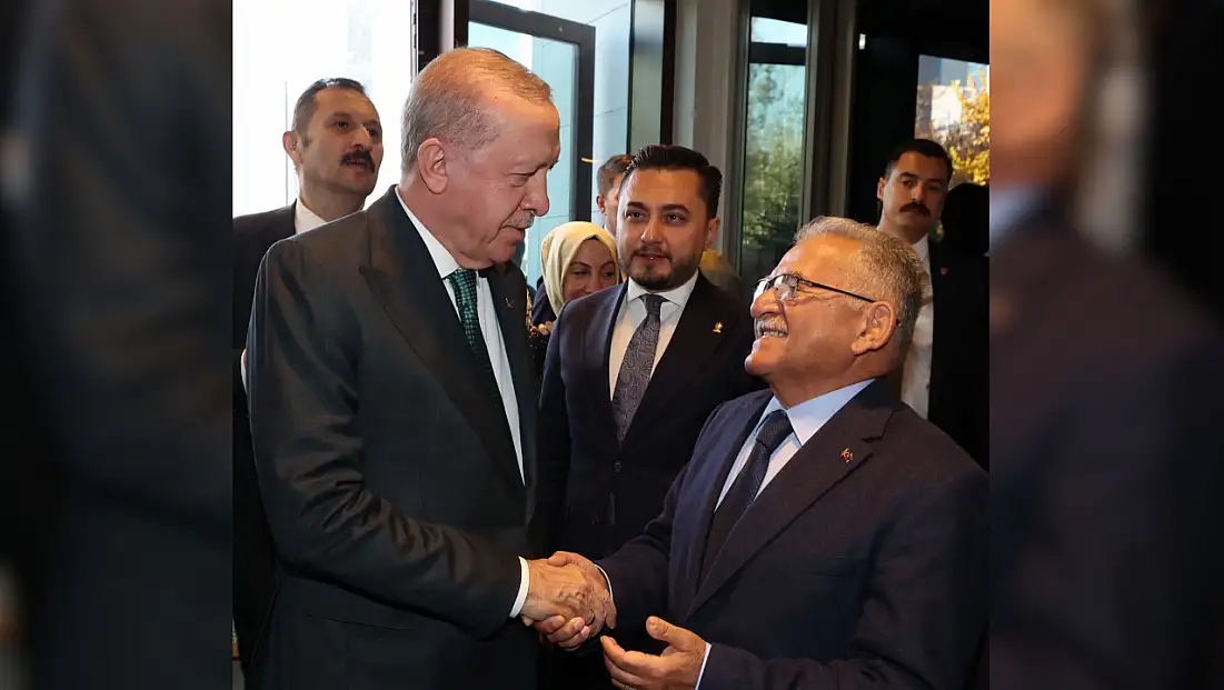 Başkan Büyükkılıç, Ankara'da Cumhurbaşkanı ile görüştü!