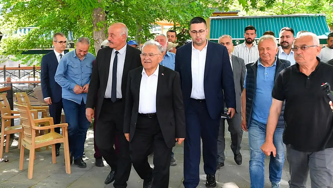 Başkan Büyükkılıç ilçe ziyaretlerine devam ediyor: Sarıoğlan ve Özvatan'da