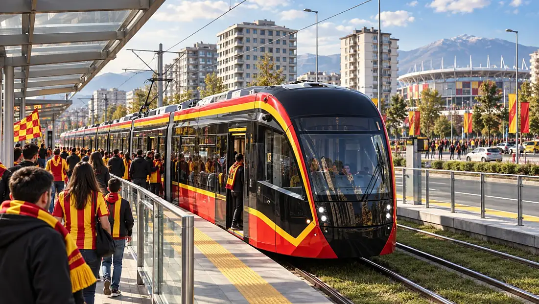 Başkan Büyükkılıç’tan taraftara müjde! Tramvay ücretsiz olacak
