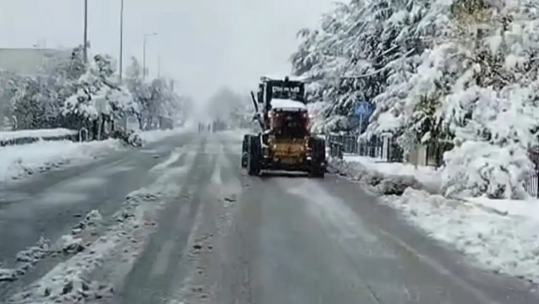 Başkan'dan karla mücadele açıklaması!