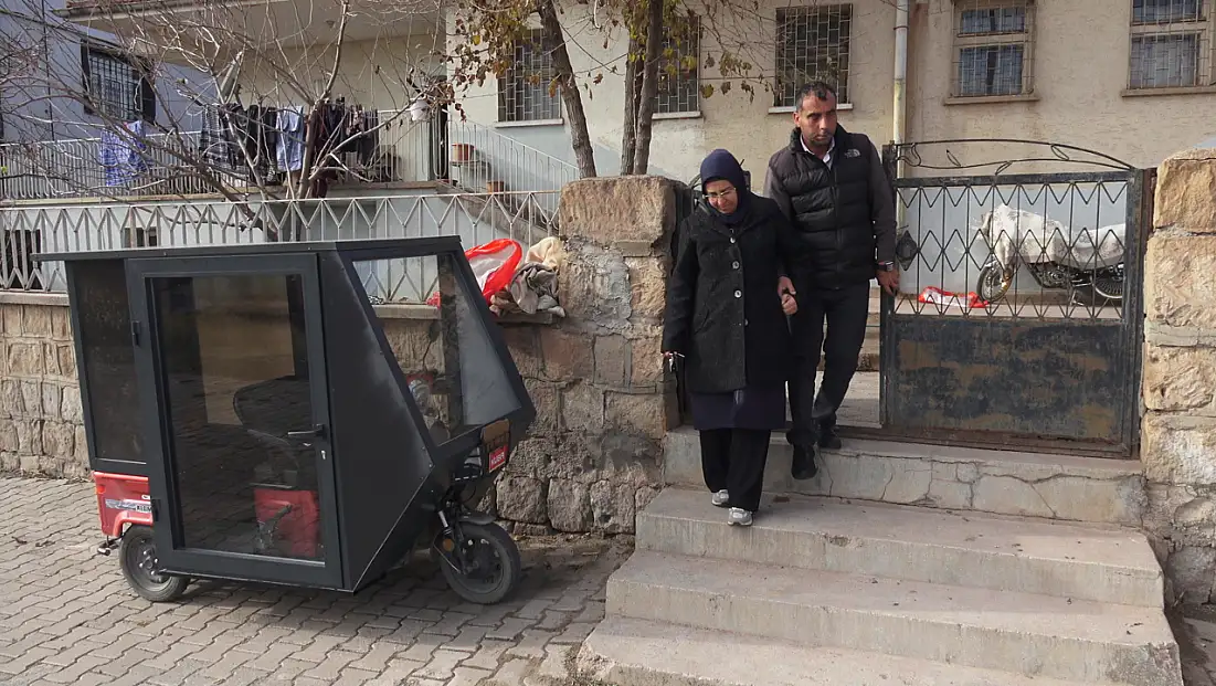 Başkan Okandan'dan engelli Güngörmez’e jest