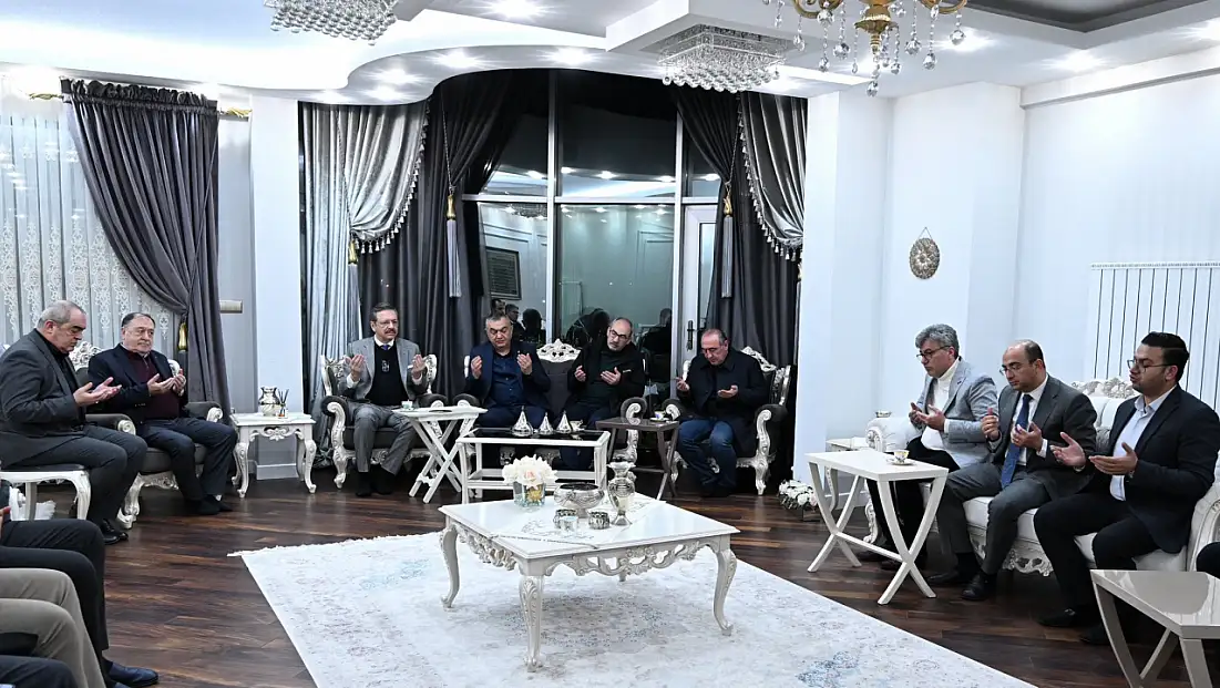 Başkanlar KAYSO Başkanı’nın acısını paylaştı