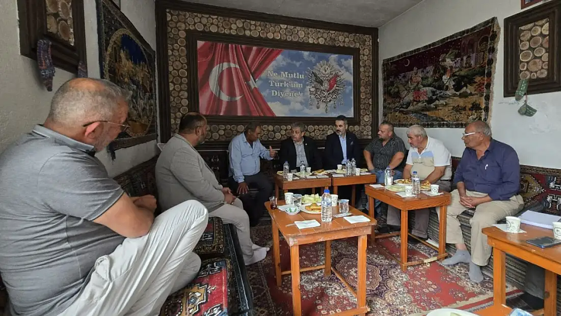 Bayar Özsoy Talas’ta vatandaşın nabzını tuttu