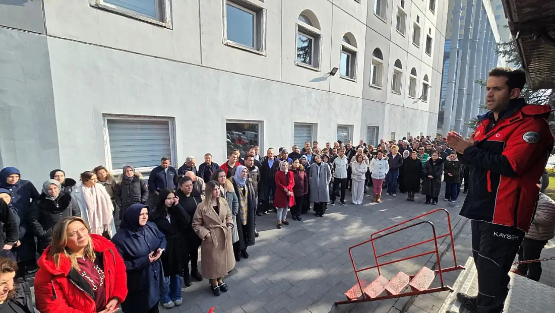 Belediye personeline hayati eğitim