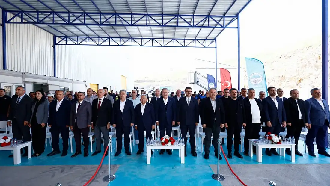 Bin 200 ton evsel atığı işleyecek tesis açıldı!