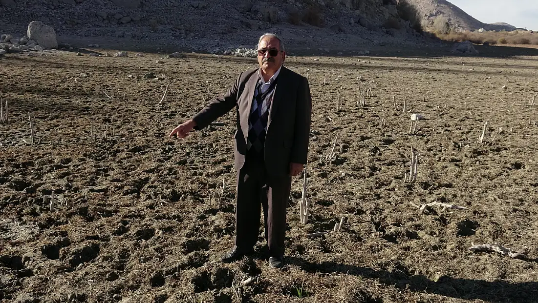 Bu fotoğraf Kayseri’de çekildi… Sebebi kuraklık!