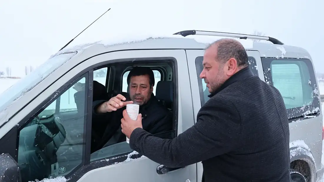 Bünyan’da içleri ısıtan ikram