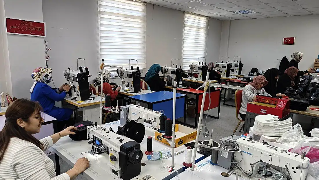 Bünyan’ın kadınları erkek işine el attı