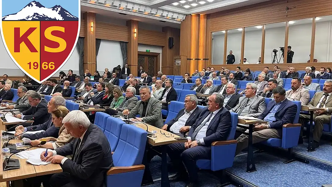 Büyükşehir Belediyesi’nde Kayserispor tartışması!