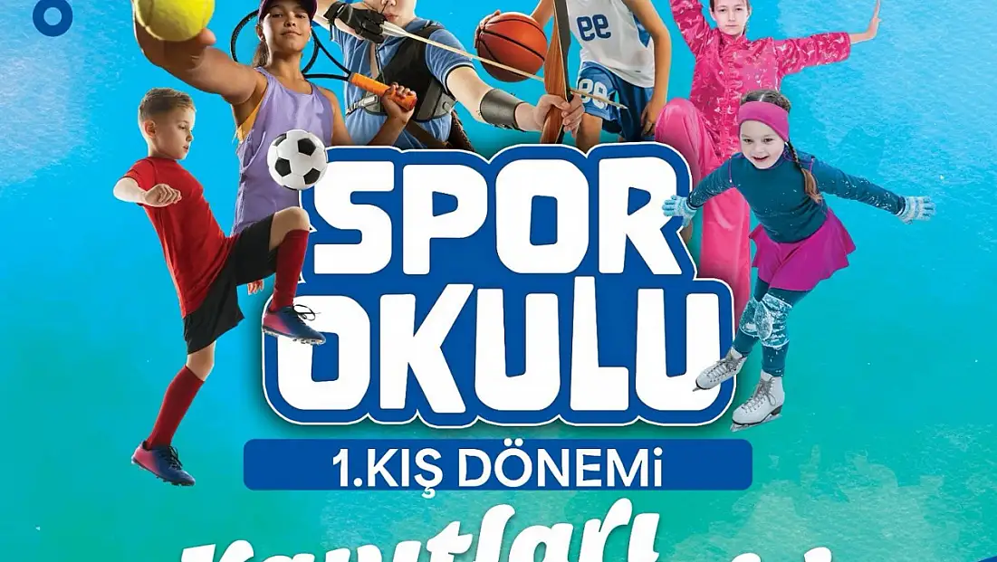 Kayseri’de kış spor okulları başlıyor