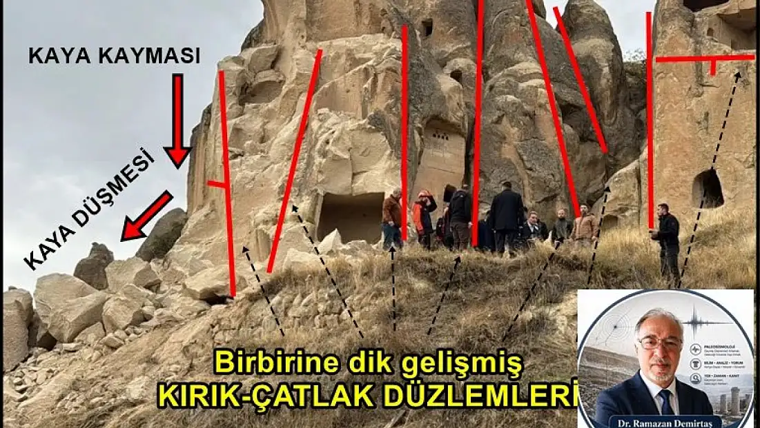 Kapadokya'da can alan peribacası neden çöktü? Uzman isim açıkladı