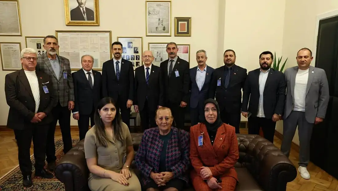 CHP Kayseri heyetinden Kılıçdaroğlu’na ziyaret