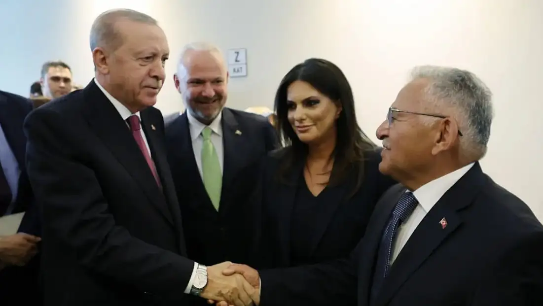 Cumhurbaşkanı Erdoğan, Büyükkılıç ile selam gönderdi