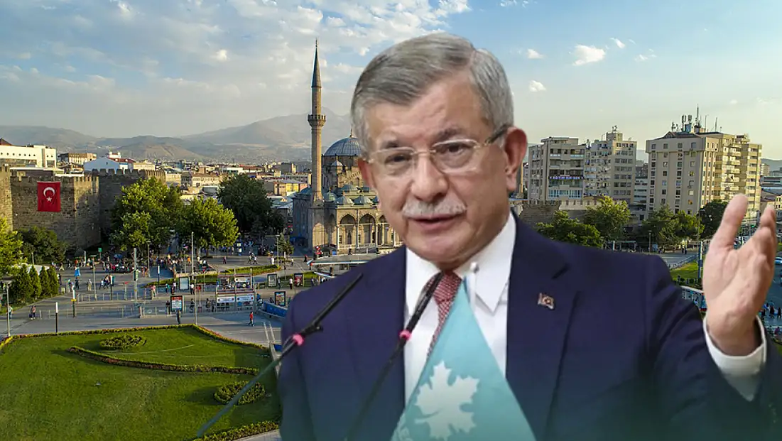 Flaş gelişme! Davutoğlu, şu an Kayseri'de! Kimlerle görüşecek?