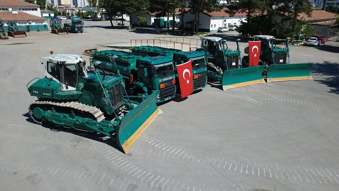 Dev araçlar Kayseri’de