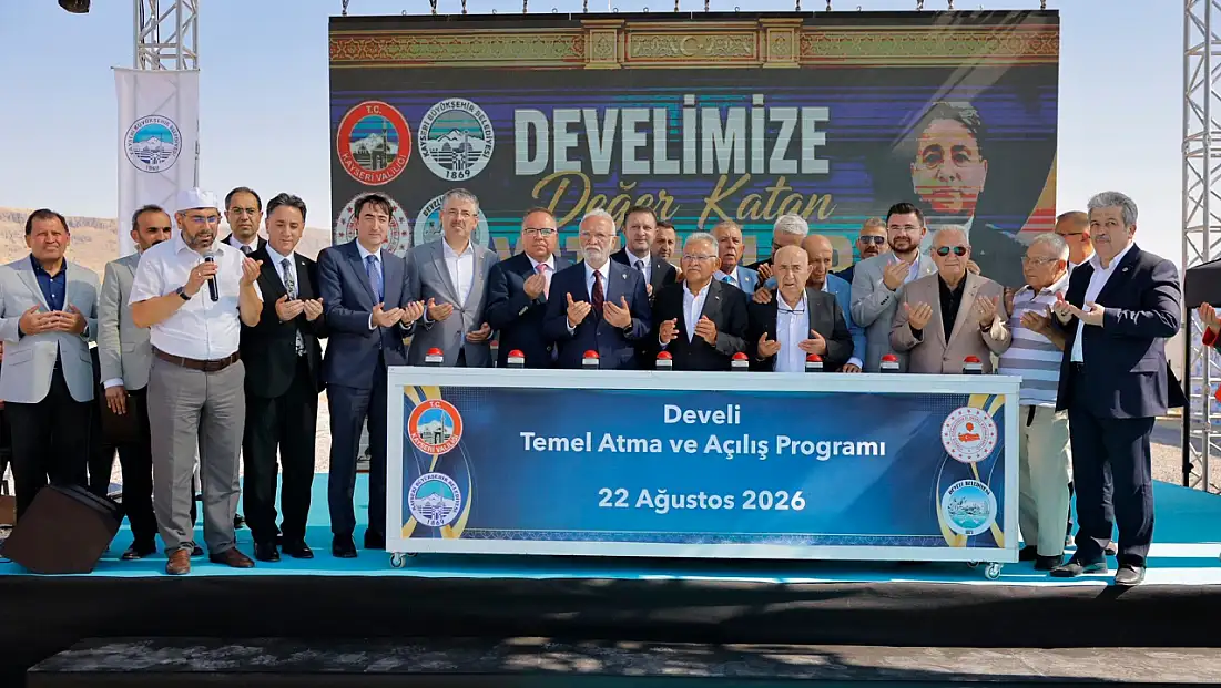 Develi'de 6 milyar liralık hizmet!