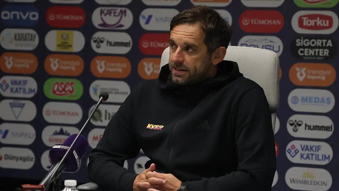 Djalovic: Kayserispor bugün sahada daha iyi olan taraftı