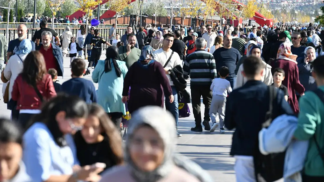 Doldu taştı! Kayserililer hafta sonu oraya koştu