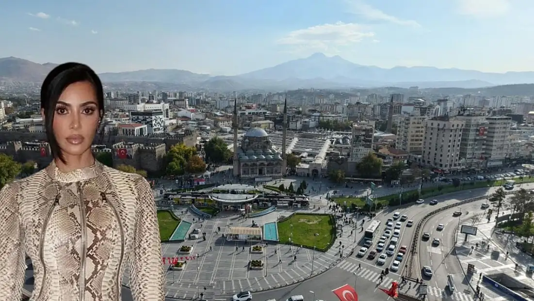 Dünyaca ünlü Kim Kardashian’ın dikkat çeken Kayseri bağlantısı!