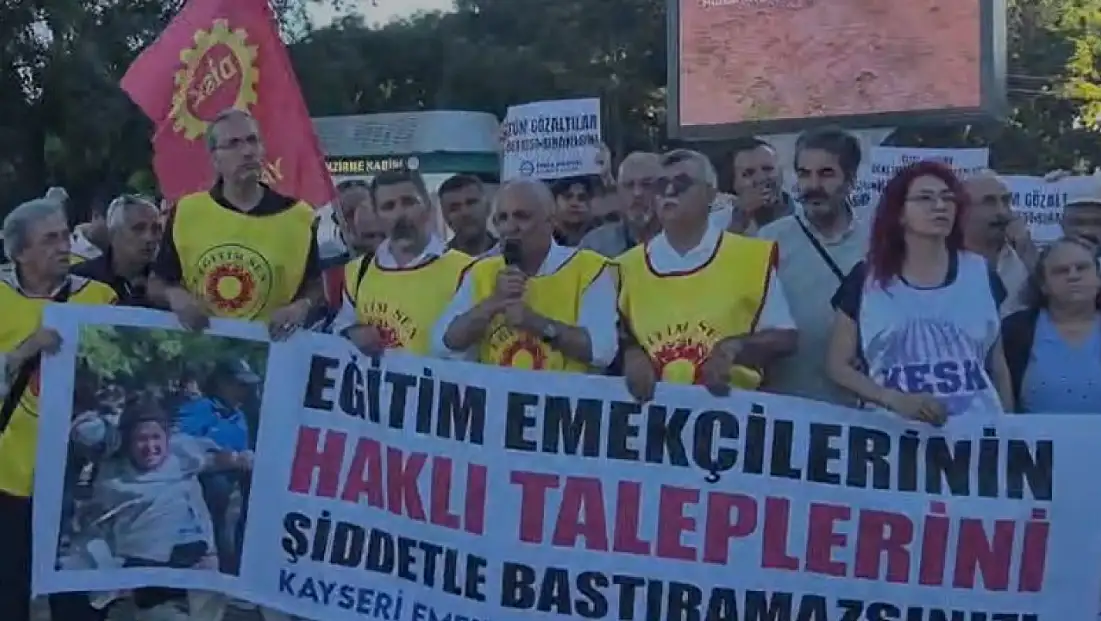 Eğitim-Sen Genel Başkanı Irmak: Öğretmenler susturulamaz