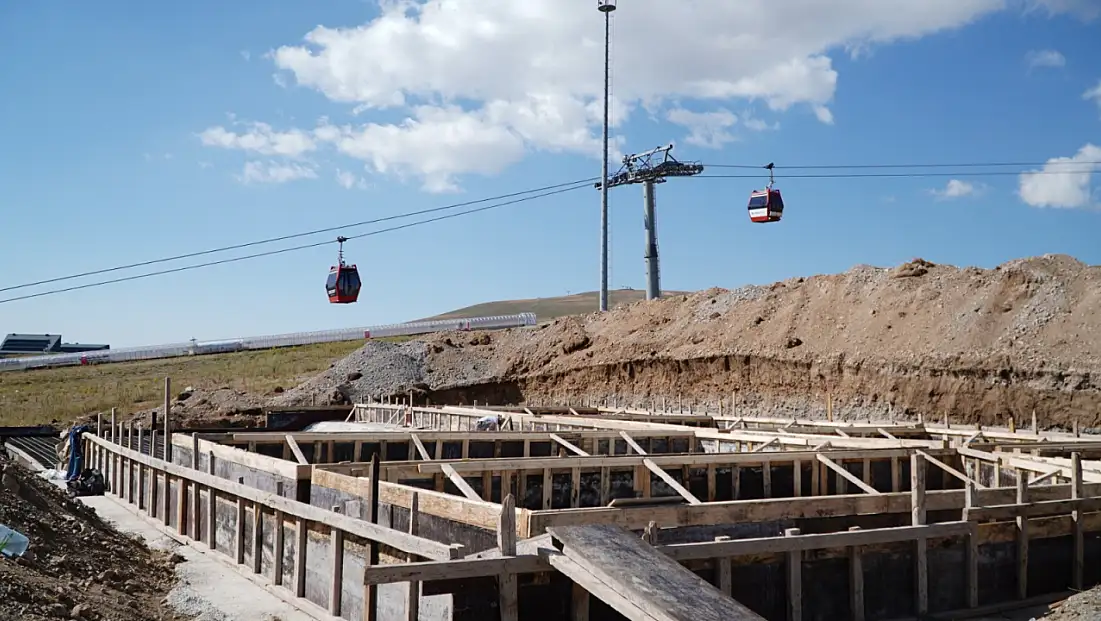 Erciyes’e yeni yatırım! Çalışmalar başladı