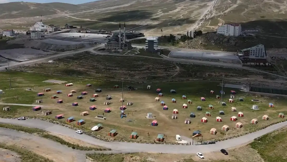 Erciyes’te çadır ve karavan fiyatları belli oldu