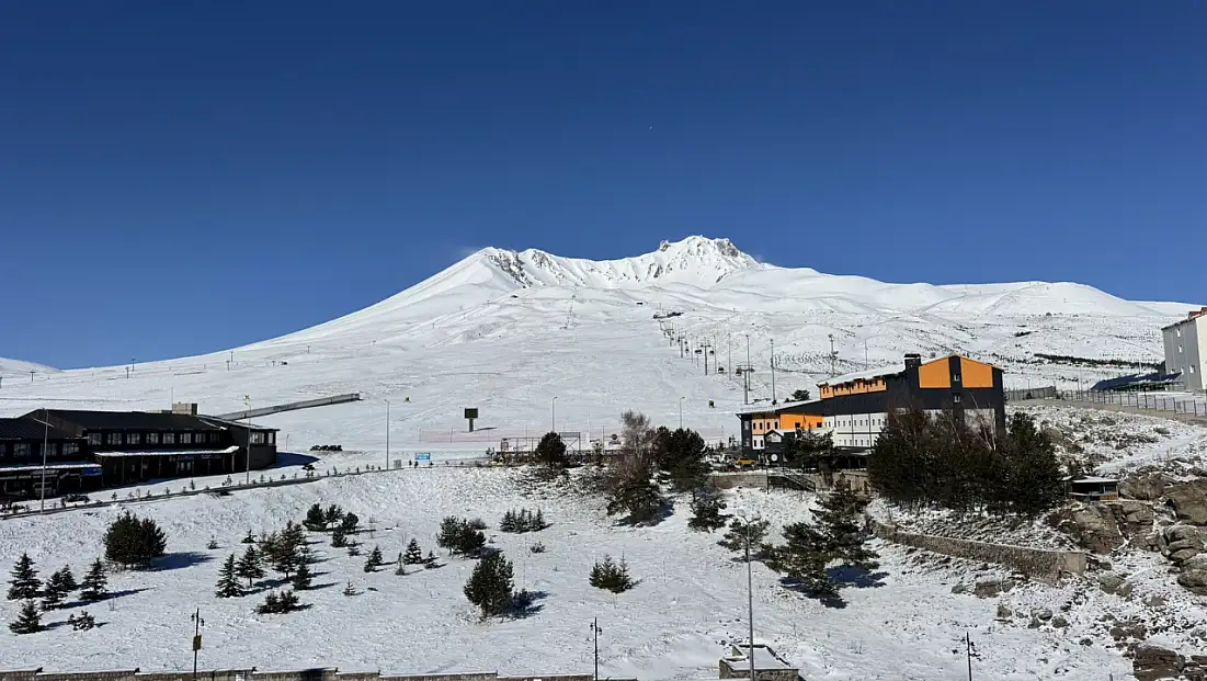 Erciyes’te kayak sezonu açılıyor! Tarih belli oldu