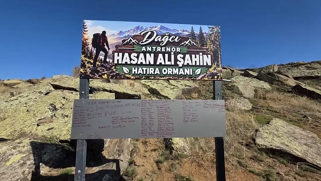 Erciyes’teki acı kaybın ardından Tomarza’da anlamlı hareket