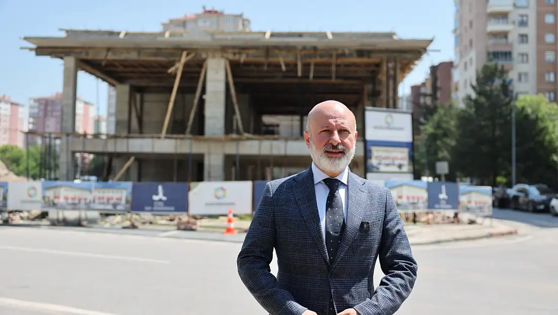 Erciyesevler’de kütüphane projesi dikkat çekiyor
