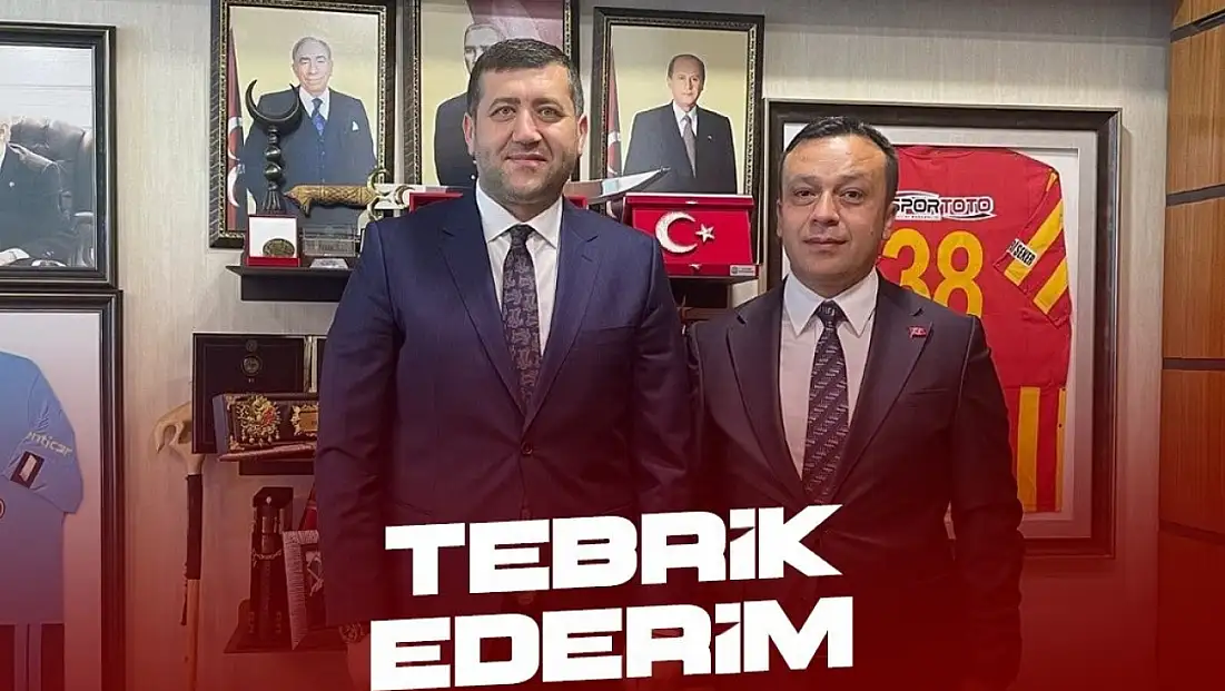Ersoy yeniden görevlendirilen ismi tebrik etti