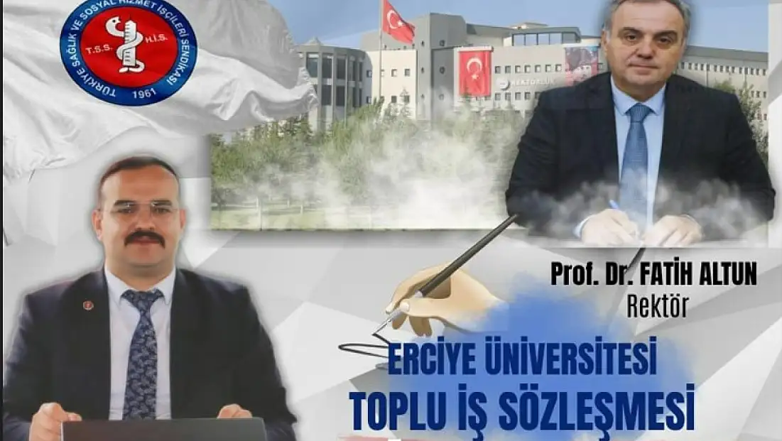 ERÜ'de yüzleri güldüren sözleşme